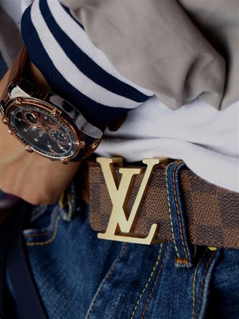 lv mens belts|louis vuitton belt outfit men.